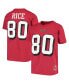 ფოტო #1 პროდუქტის Big Boys Jerry Rice Scarlet San Francisco 49ers Retired Retro Player Name and Number T-shirt