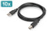 Фото #2 товара DIGITUS USB 2.0 connection cable, Pack of 10 pcs