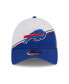 Youth Boys White, Royal Buffalo Bills 2023 Sideline 9TWENTY Adjustable Hat