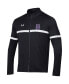 ფოტო #3 პროდუქტის Men's Black Northwestern Wildcats 2023 Assist Warm Up Full-Zip Jacket