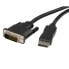 Фото #1 товара Кабель DisplayPort на DVI Startech DP2DVIMM10 Чёрный