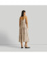 ფოტო #2 პროდუქტის Women's Strappy Tiered Maxi Dress