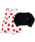 ფოტო #3 პროდუქტის Baby Girls Cotton Dress and Cardigan Set, Poppy Daisy