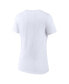 ფოტო #3 პროდუქტის Women's White Philadelphia Flyers 2024 NHL Stadium Series Logo V-Neck T-shirt