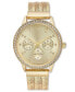 Фото #1 товара Women's Gold-Tone Mesh Bracelet Watch 38mm, Created for Macy's