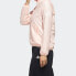 Фото #5 товара Верхняя одежда Adidas Куртка с капюшоном и цветочным рельефом Logo FM9305 розовая
