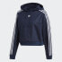 Фото #8 товара Adidas 3STRIPES Cropped Hoodie