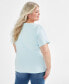 Фото #4 товара Топ Style & Co Henley XS4X