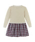 Toddler/Child Girls Varsity Ruffle Sweater Dress