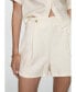 Фото #3 товара Women's Jewel Button Shorts