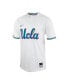 Men's and Women's White UCLA Bruins Two-Button Replica Softball Jersey