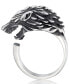 Фото #3 товара Men's Wolf Ring in Stainless Steel