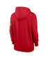 Women's Red St. Louis Cardinals 2024 City Connect Authentic Collection Practice Performance Pullover Hoodie Красный, S - фото #3