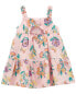 Фото #10 товара Платье из хлопка для малышей Carter's Baby Floral Sleeveless