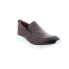 Фото #2 товара Bruno Magli Lorenzo BM1LORB0 Mens Brown Leather Loafers & Slip Ons Casual Shoes
