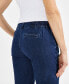 Petite Chambray Comfort Capri Pants, Created for Macy's