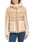 Фото #3 товара Sam Edelman Teddy-Trim Puffer Jacket Women's