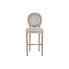 Stool DKD Home Decor Grey Light grey Fir 48 x 42 x 121 cm