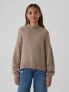 Kids CashSoft Oversized Mockneck Sweater