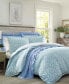 Фото #1 товара Jaynie Stonewashed Cotton 3 Piece Duvet Cover Set, Full/Queen