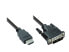 Good Connections 4510-DD2 - 2 m - HDMI Type A (Standard) - DVI-D - Male - Male - Black