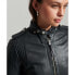 Фото #4 товара SUPERDRY Vintage Leather Moto Racer jacket