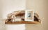 Children’s rattan wall shelf