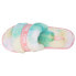 Фото #4 товара Puma Fluff TieDye Bx Slide Womens Pink Casual Sandals 38752001