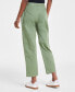 Фото #11 товара Women's Pleated Chino Ankle Pants, Created for Macy's