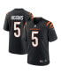 Футболка Nike мужская Tee Higgins черная Cincinnati Bengals Game Player Jersey Черный, XL - фото #1