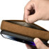 Фото #10 товара Чехол для смартфона ICARER iPhone 14 Pro Anti-RFID оловянно-восковой кошелек светло-коричневый