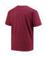 Фото #4 товара Men's Maroon Mississippi State Bulldogs Big and Tall Arch Team Logo T-shirt