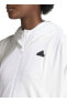 Beyaz Kadın Zip Ceket IN9483 W