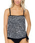 Фото #3 товара Women's Coral Gables Printed Tankini Top, Created for Macy's