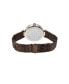 ფოტო #2 პროდუქტის Natalie Stainless Steel Brown Women's Watch 1252BNAS