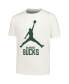 Фото #2 товара Big Boys and Girls Cream Milwaukee Bucks Essential Jump man Logo T-Shirt