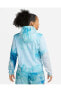 Фото #7 товара Толстовка с капюшоном Nike Repel Trail-Running All-Over Printed Recoverable Full-Zip Hoodie Куртка Женская NDD SPORT