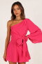 ფოტო #7 პროდუქტის Women's Tien One Sleeve Romper