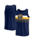 Фото #1 товара Men's Navy Denver Nuggets Wild Game Tank Top