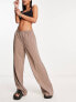 Фото #1 товара Weekday Chase smart pull on trousers in stone