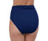 Profile by Gottex Women's Standard Ruched Super High Waist Bottom Navy Size 46