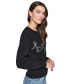 Women's Embellished Graphic Sweater