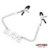 Фото #1 товара Nipple clamps with Chain - Slave
