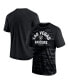 ფოტო #4 პროდუქტის Men's Black Las Vegas Raiders Hail Mary Raglan T-shirt