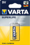 Батарейка одноразовая VARTA Superlife 9V - цинк-карбон 9V - 1 шт - 48,5 мм - фото #2