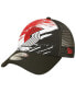 ფოტო #2 პროდუქტის Men's Black Portland Trail Blazers Marble 9FORTY Trucker Snapback Hat