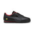 Фото #1 товара Puma Ferrari Roma Via 30806701 Mens Black Leather Motorsport Sneakers Shoes