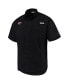 Men's Black Virginia Tech Hokies PFG Tamiami Omni-Shade Button-Down Shirt
