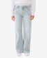 ფოტო #1 პროდუქტის Women's Bobbi Baggy Super T Flap Jean