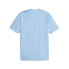 Фото #2 товара Puma Mcfc Home Replica V Neck Short Sleeve Soccer Jersey Mens Blue 77043801